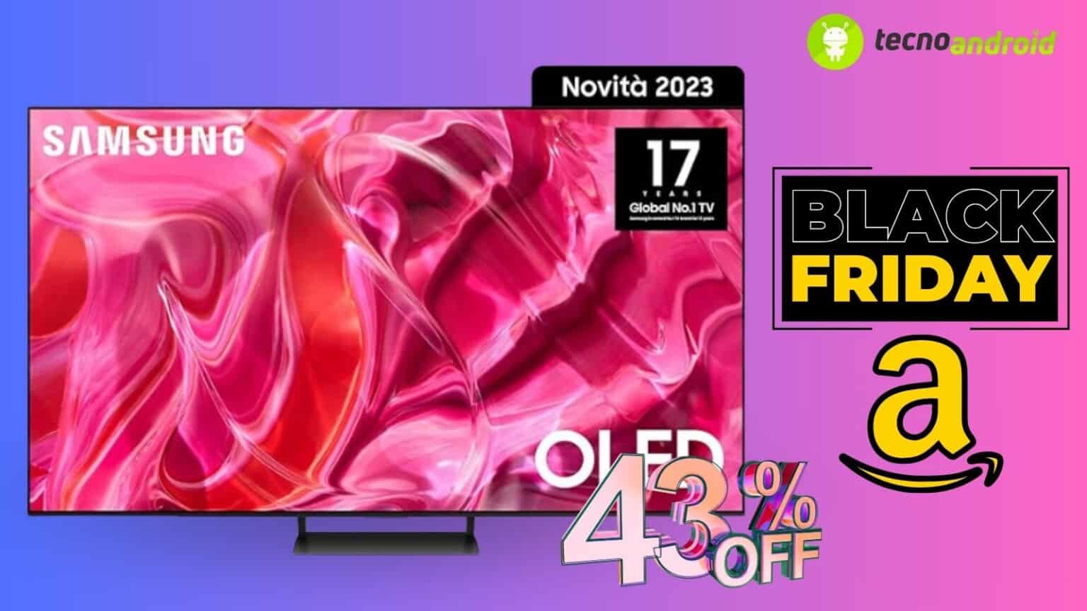 Tv oled Samsung in offerta-sconto su amazon per il black friday