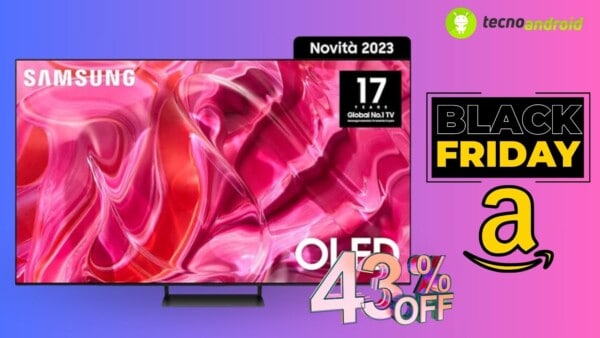 Tv oled Samsung in offerta-sconto su amazon per il black friday
