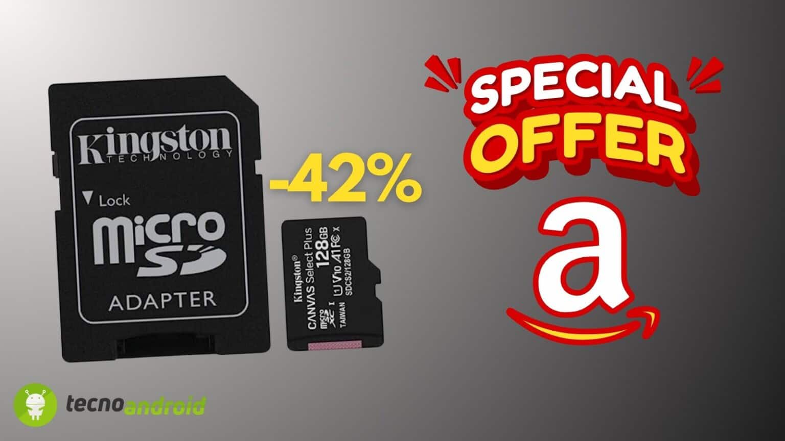 Scheda microSD amazon offerta sconto black friday