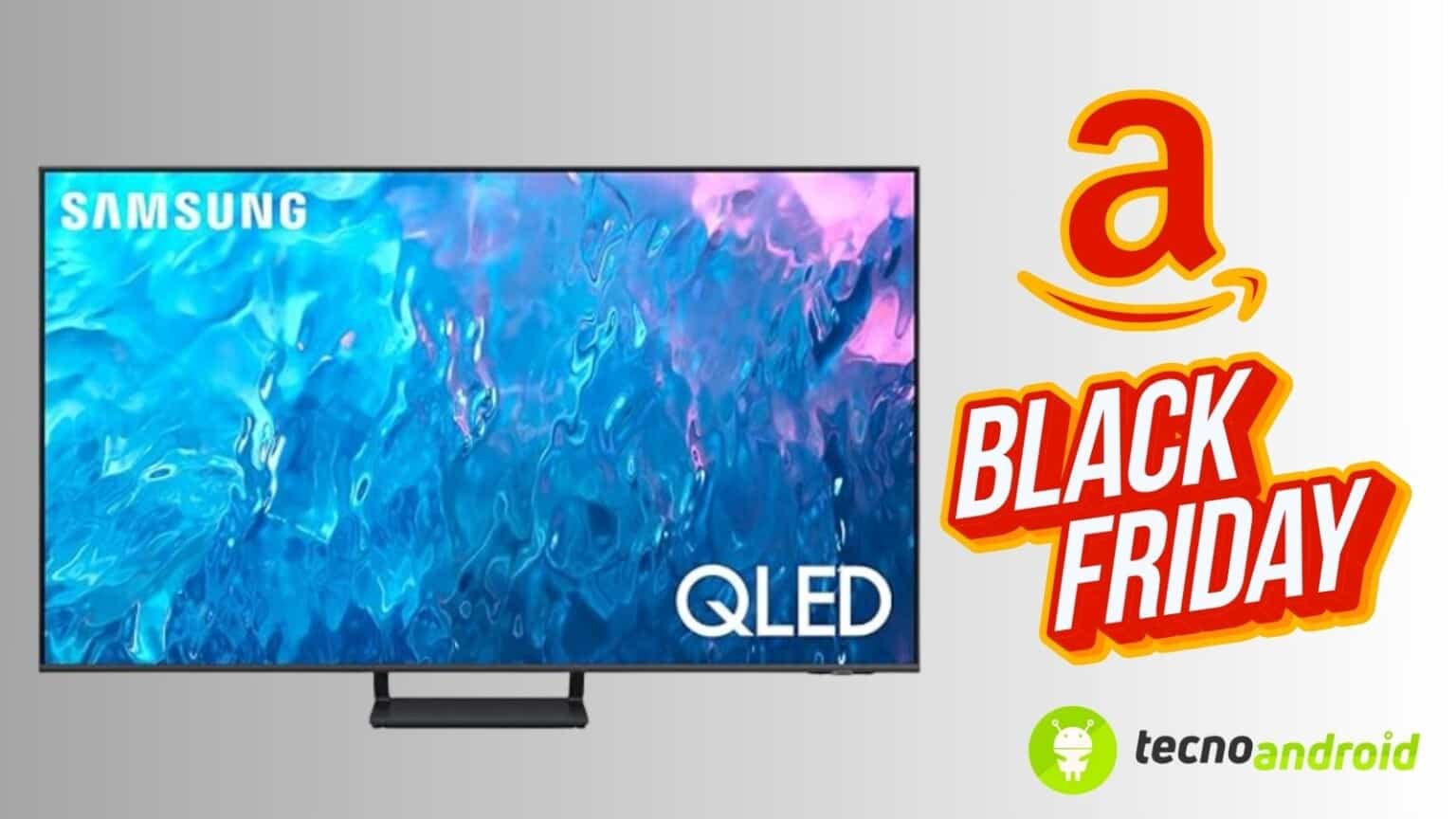 tv qled in offerta su amazon per il black friday