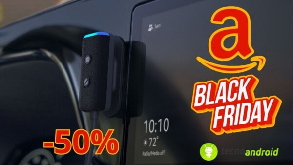 Alexa Echo Auto offerta amazon black friday