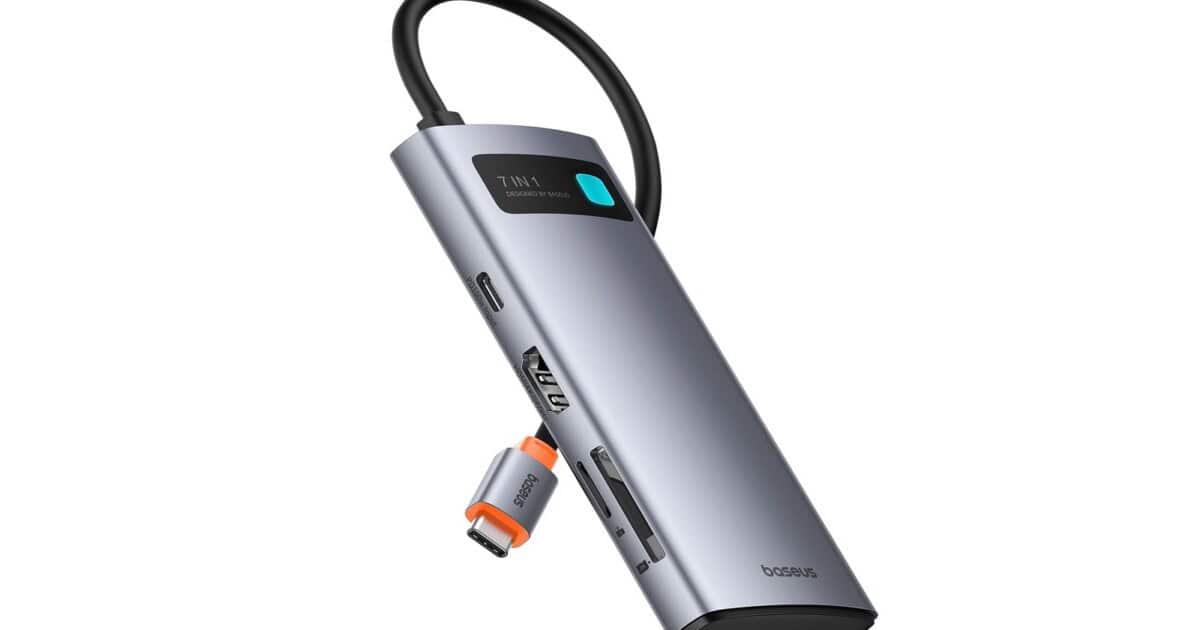 amazon Baseus Hub USB C 7 in 1 Adattatore
