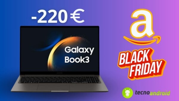 Amazon Black friday offerta Samsung Galaxy Book3