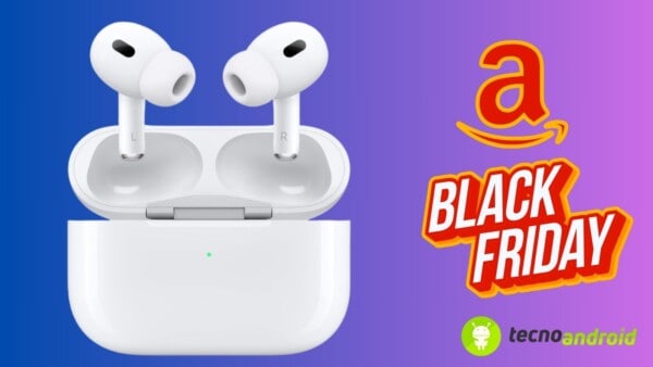 auricolari airpods apple offerta su amazon per il black friday