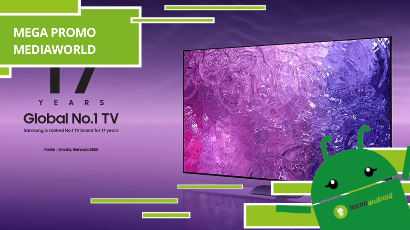 MediaWorld, super sconto di 500 euro su questo televisore Neo QLED di Samsung 