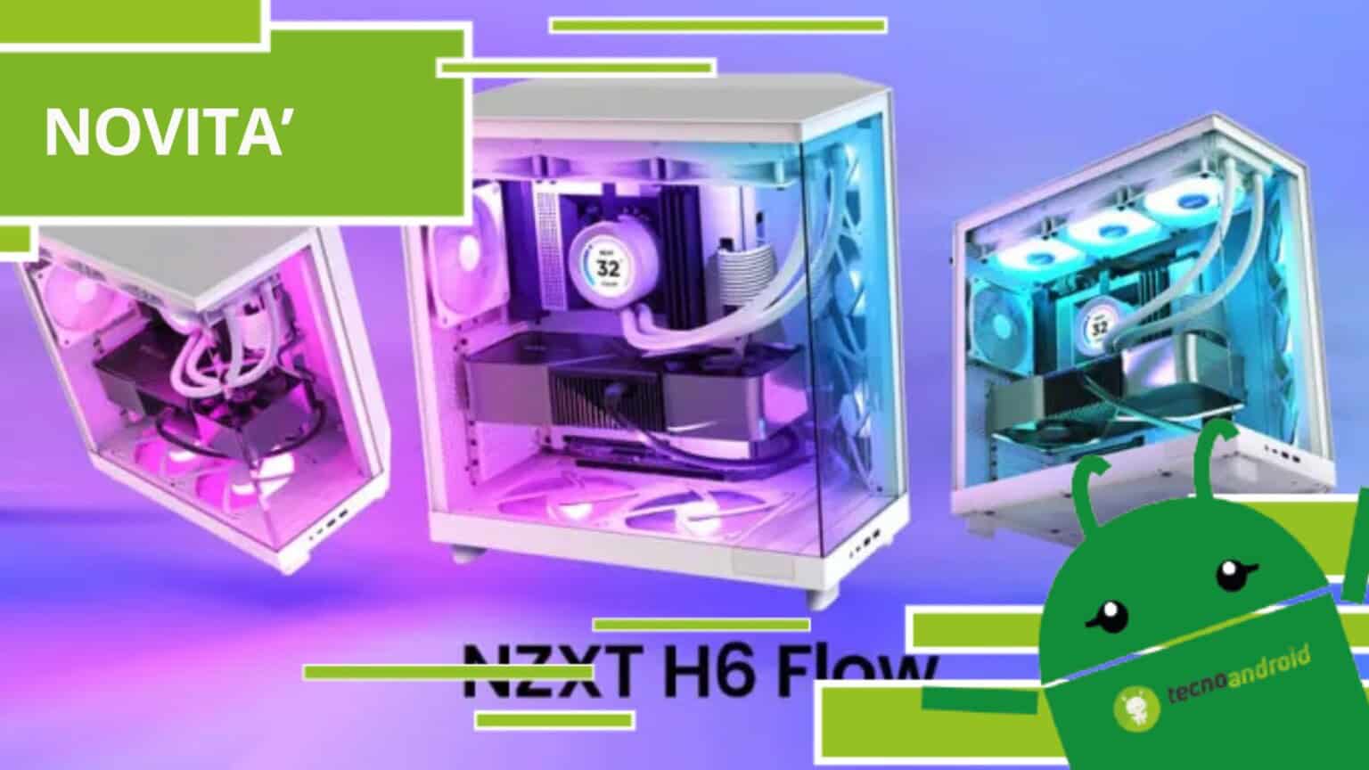 NZXT, i pc non saranno più gli stessi dopo l'arrivo di H6 FLOW