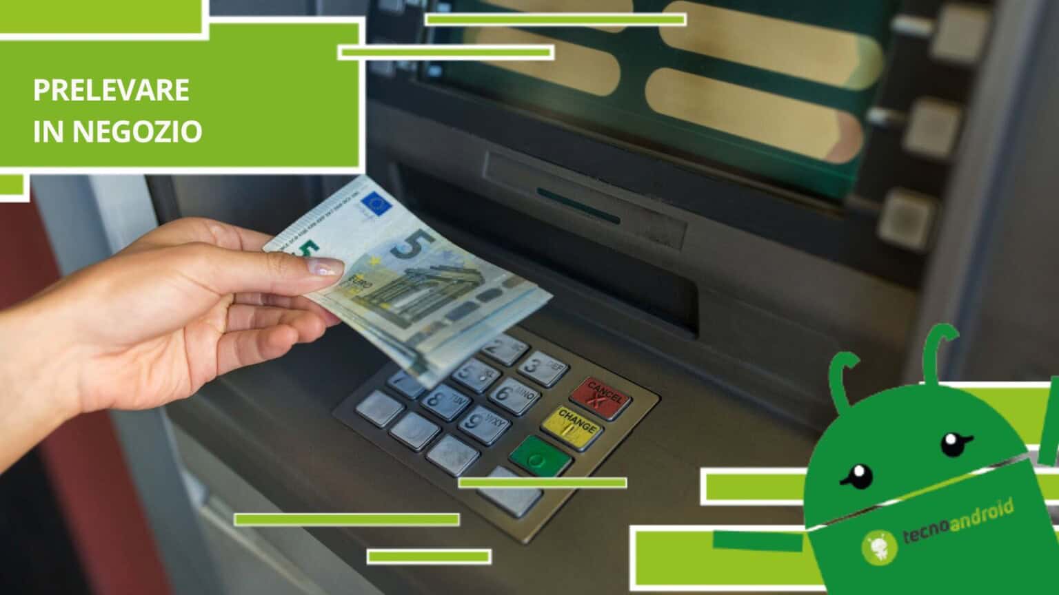 Bancomat, a breve si potrà prelevare direttamente dai negozi