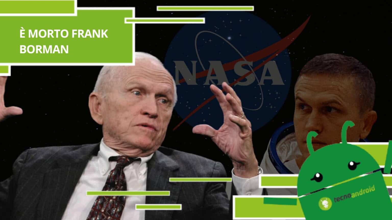 Frank Borman, addio al primo astronauta che orbitò attorno alla Luna