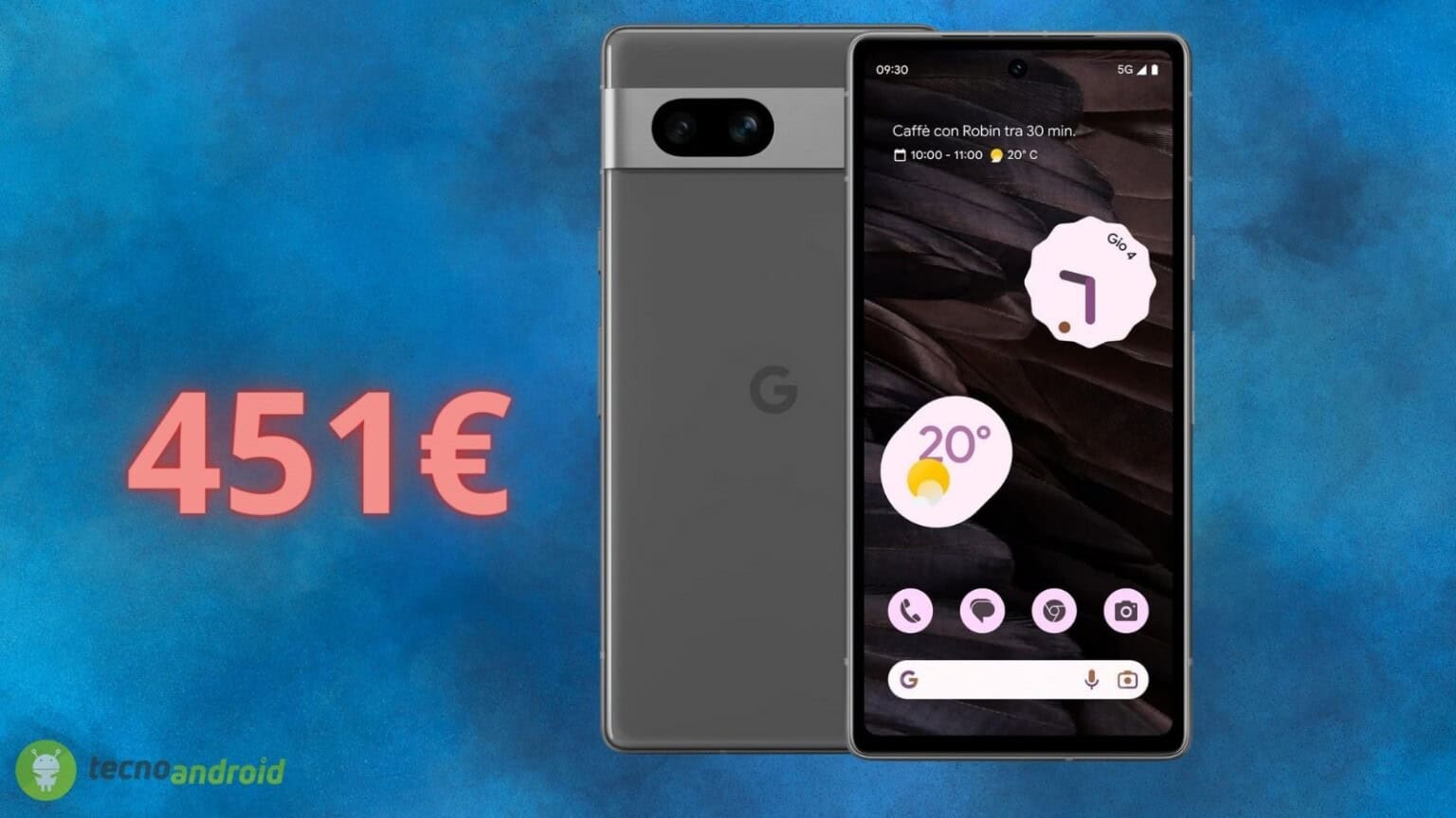 Google Pixel 7A: il prezzo AMAZON è SPETTACOLARE