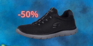 Skechers, prezzi FOLLI per il Black Friday di Amazon (-50%)
