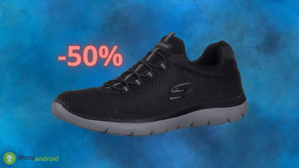 Skechers, prezzi FOLLI per il Black Friday di Amazon (-50%)