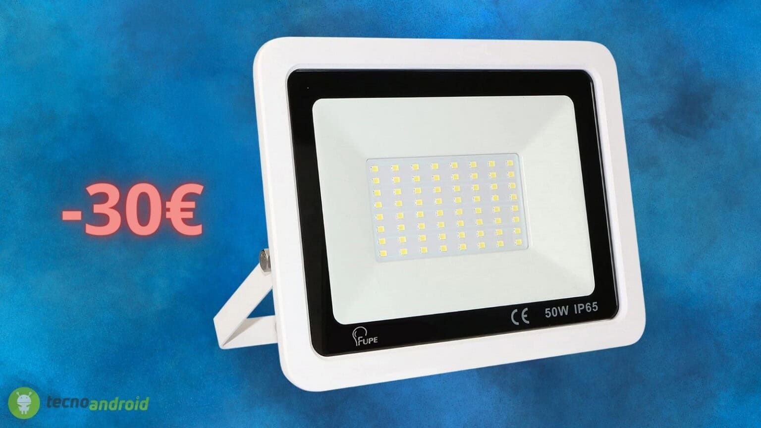 Faretto da esterno LED con 30€ di sconto: offerta PAZZA per il Black Friday