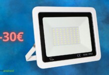 Faretto da esterno LED con 30€ di sconto: offerta PAZZA per il Black Friday