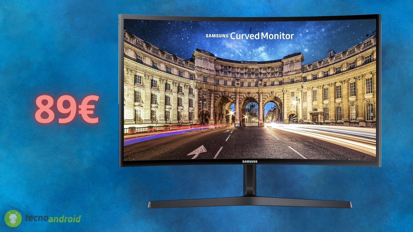 Monitor CURVO Samsung a 89€: un prezzo ASSURDO su Amazon