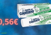 Dentifricio PASTA del CAPITANO quasi GRATIS su Amazon: costa 0,56€