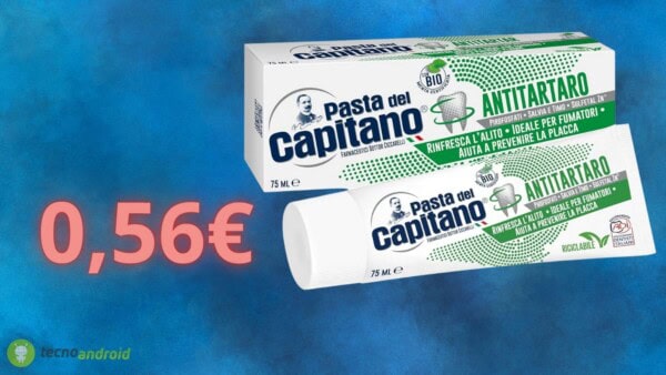Dentifricio PASTA del CAPITANO quasi GRATIS su Amazon: costa 0,56€