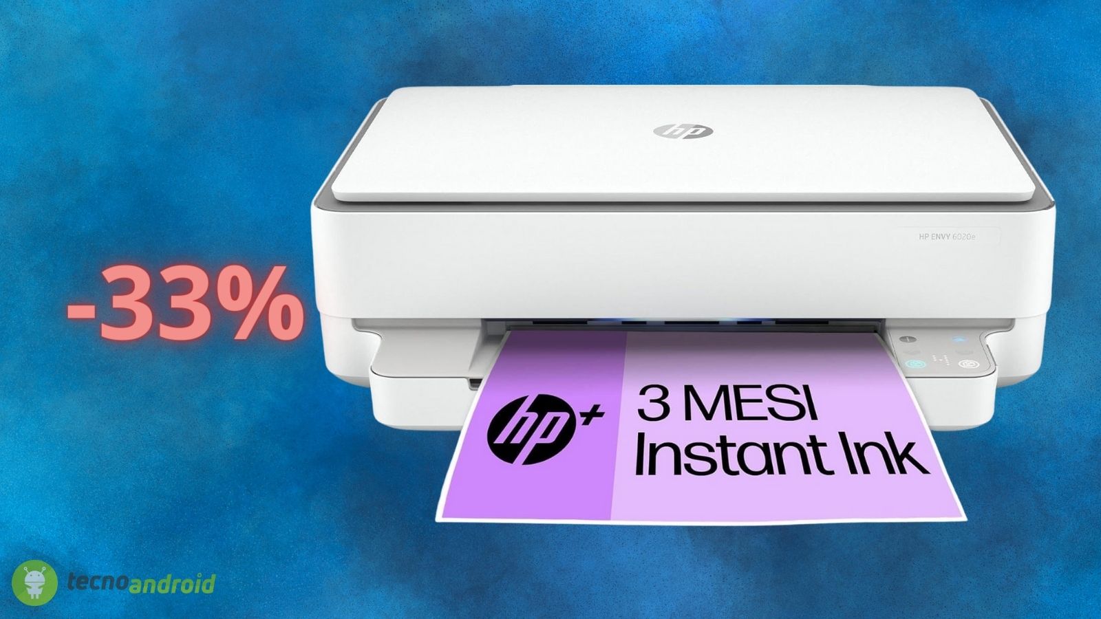 HP Envy, stampante a getto d'inchiostro in OFFERTA al 33% (AMAZON)