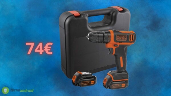Trapano avvitatore Black & Decker a prezzo IRRISORIO con il Black Friday
