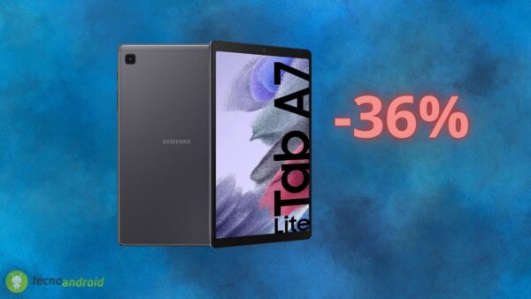 Samsung: il Galaxy Tab A7 Lite ha un prezzo FANTASTICO su Amazon