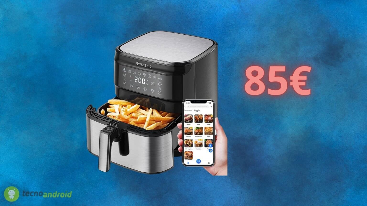 Friggitrice ad aria SVENDUTA per il Black Friday con uno sconto ASSURDO