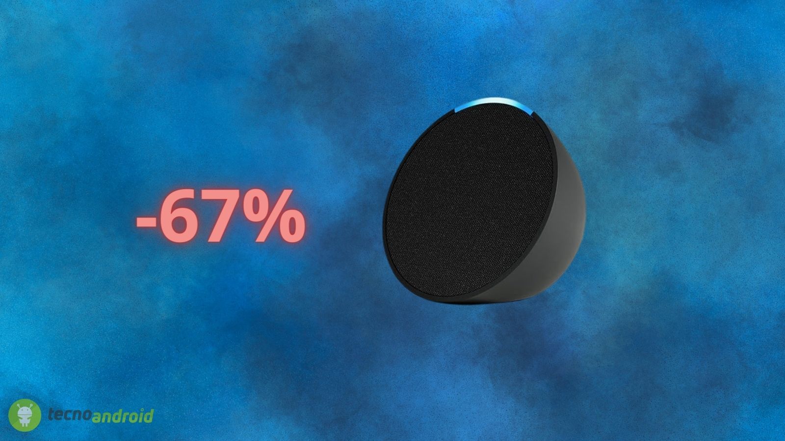 Echo Pop, offerte BLACK FRIDAY folle con prezzo al 67%