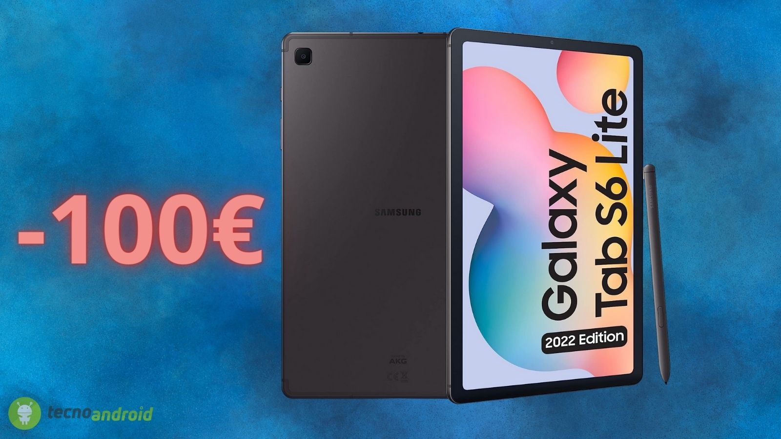 Samsung Galaxy Tab S6 Lite in offerta SCONVOLGENTE su Amazon (-100€)