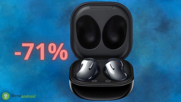 Amazon: sconto IMBARAZZANTE sulle Samsung Galaxy Buds Live (-71%)