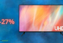 Samsung: questa SMART TV da 50 pollici in 4K è scontata di 127€