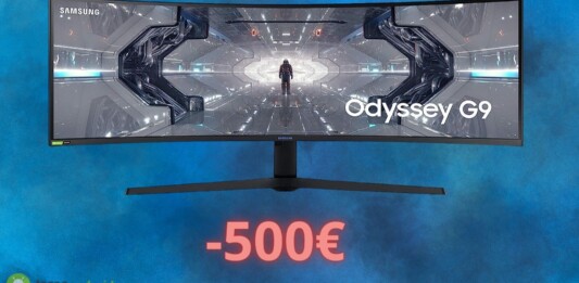 Monitor da gaming SAMSUNG in offerta: curvo e scontato di 500 euro