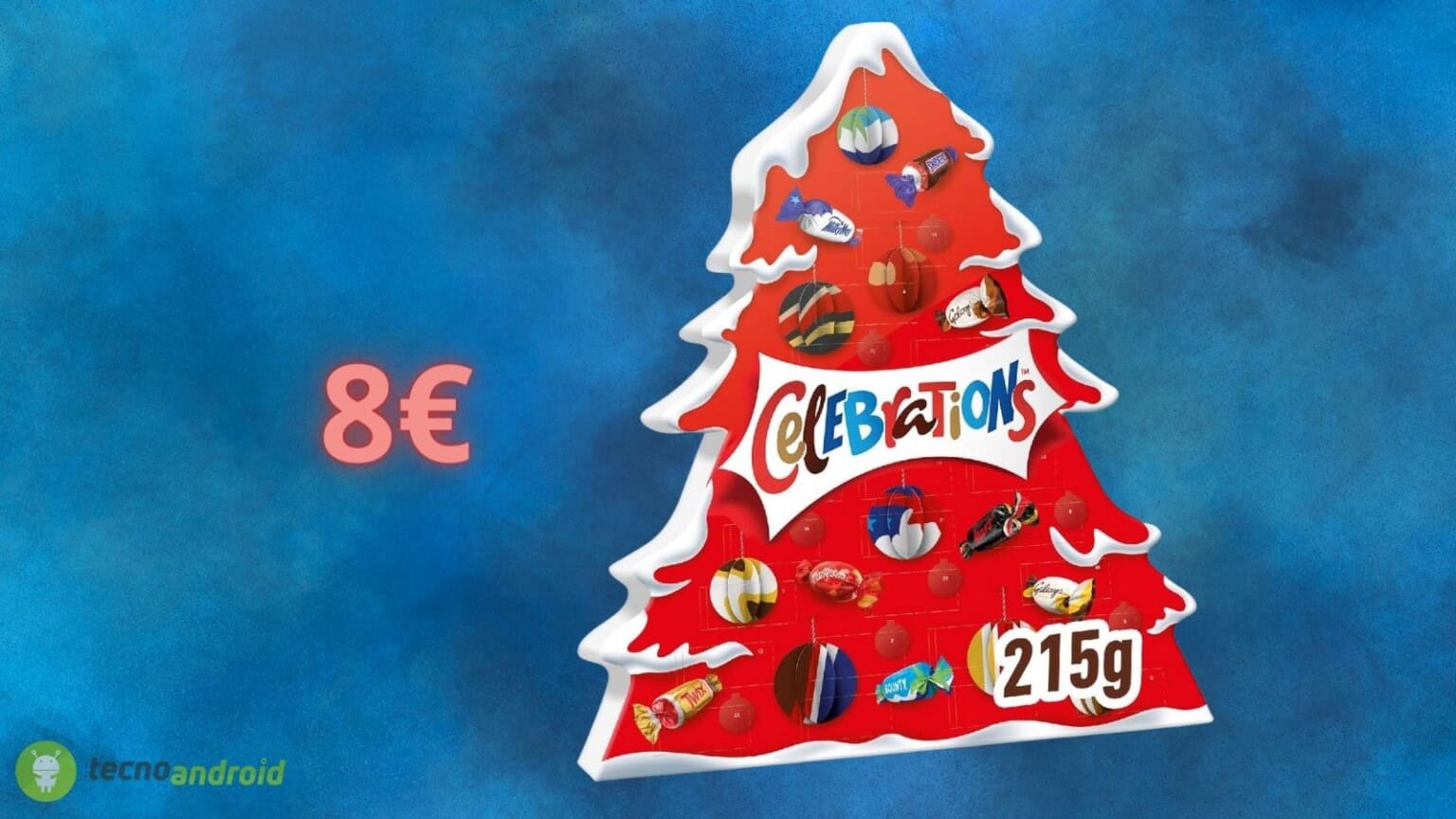 Calendario dell'avvento 2023: solo 8€ per snack Mars, Twix e Bounty