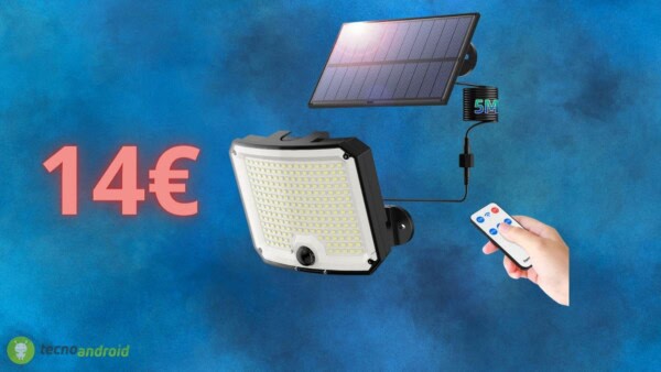 Luce solare LED a prezzo ASSURDO: vostra quasi GRATIS solo oggi