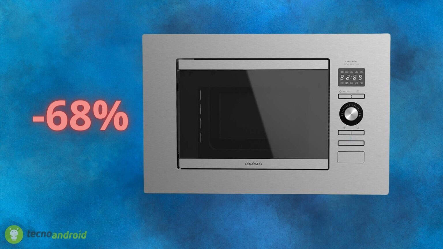 Forno a microonde con sconto del 68% per l'Amazon Black Friday