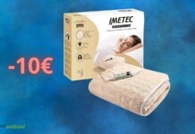 Scaldasonno IMETEC, sconto di 10€ su AMAZON per dormire al caldo