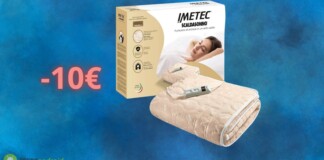 Scaldasonno IMETEC, sconto di 10€ su AMAZON per dormire al caldo