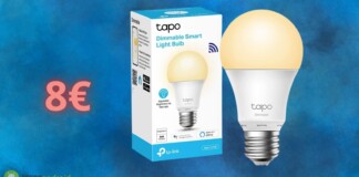 Lampadina TP-LINK smart LED a prezzo Amazon PAZZO: costa 8 euro