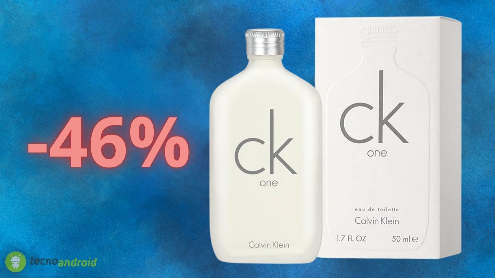 PROFUMO Calvin Klein al 46% di sconto su Amazon: è un AFFARE