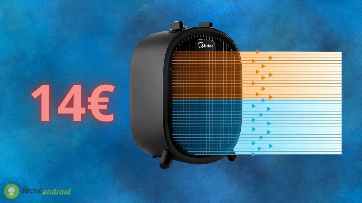 Stufa elettrica portatile in offerta a 14€: BASSI CONSUMI e calore estremo