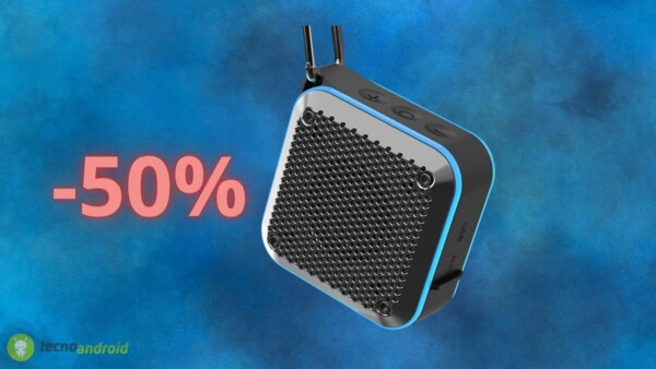 Altoparlante bluetooth portatile al 50% su Amazon: lo pagate 15€