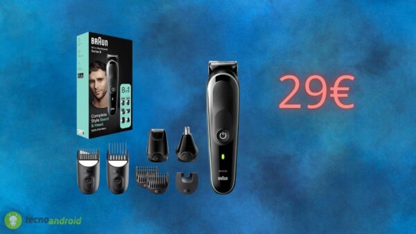 Rasoio elettrico BRAUN a 29€: offerta Amazon Black Friday da PAZZI