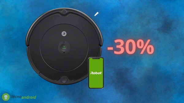 Robot aspirapolvere iRobot Roomba con sconto del 30% su AMAZON