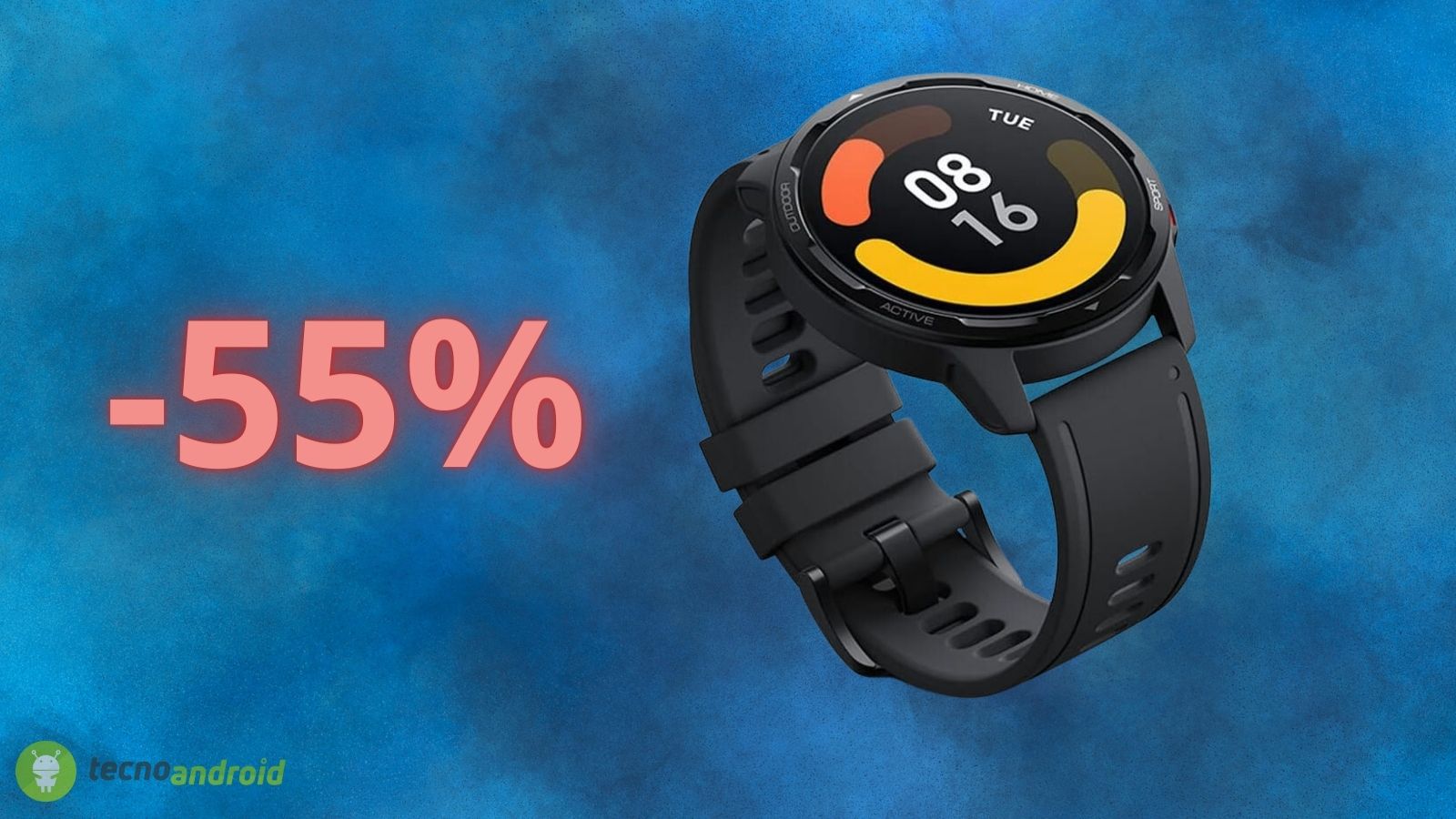 Xiaomi Watch S1 Active, prezzo ASSURDO su AMAZON (-55%)