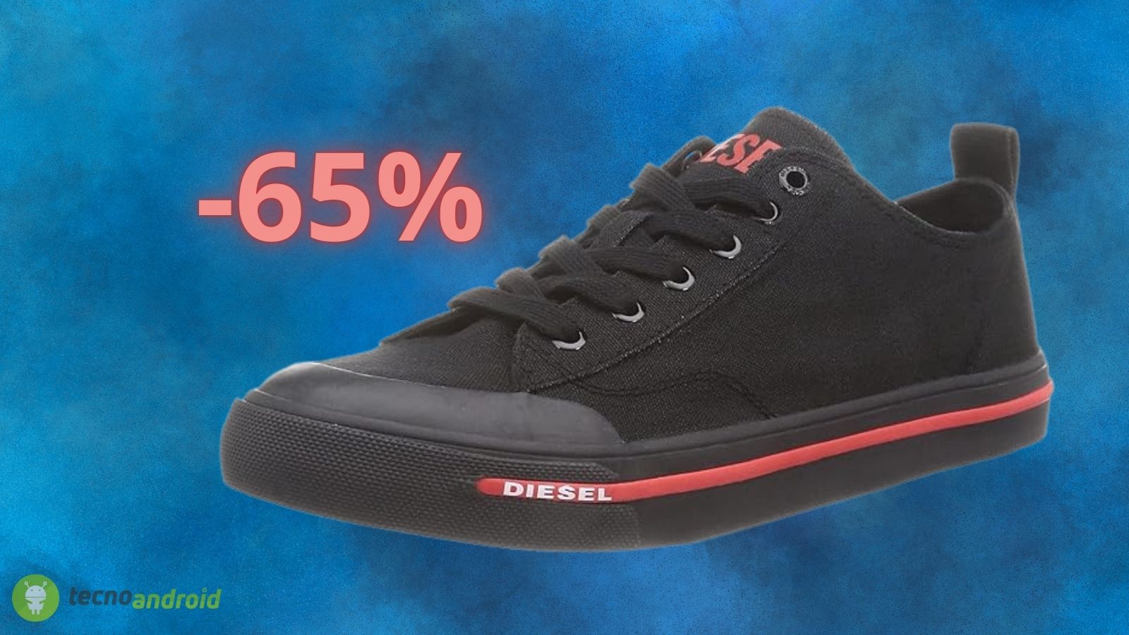 DIESEL svuota magazzino su Amazon: scarpe a 39€ con sconto del 65%