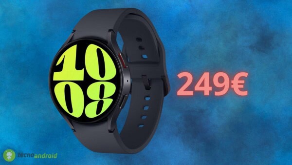 Samsung Galaxy Watch6 quasi REGALATO su Amazon: Sottocosto oggi