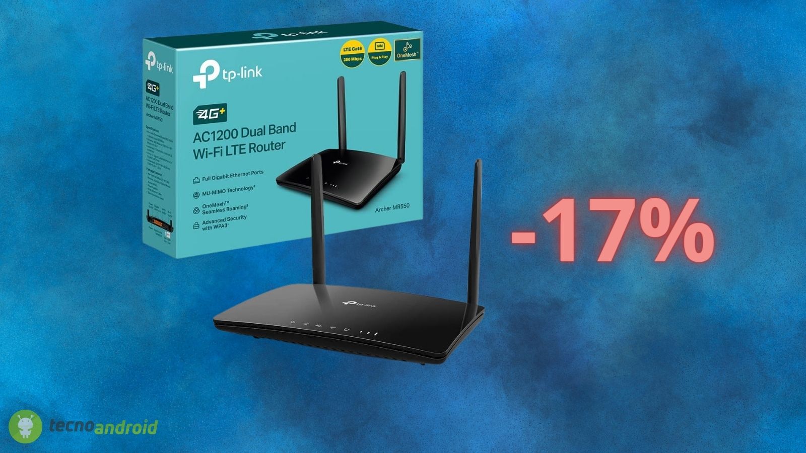 Router 4G+ di TP-Link: prezzo FOLLE per il Cyber Monday Amazon