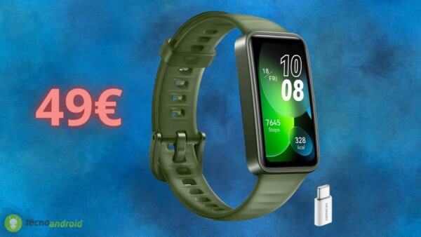 Huawei Band 8: prezzo MINIMO per la smartband più ECONOMICA