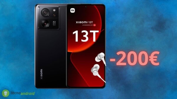 Xiaomi 13T: sconto di 200€ su Amazon, compratelo qui