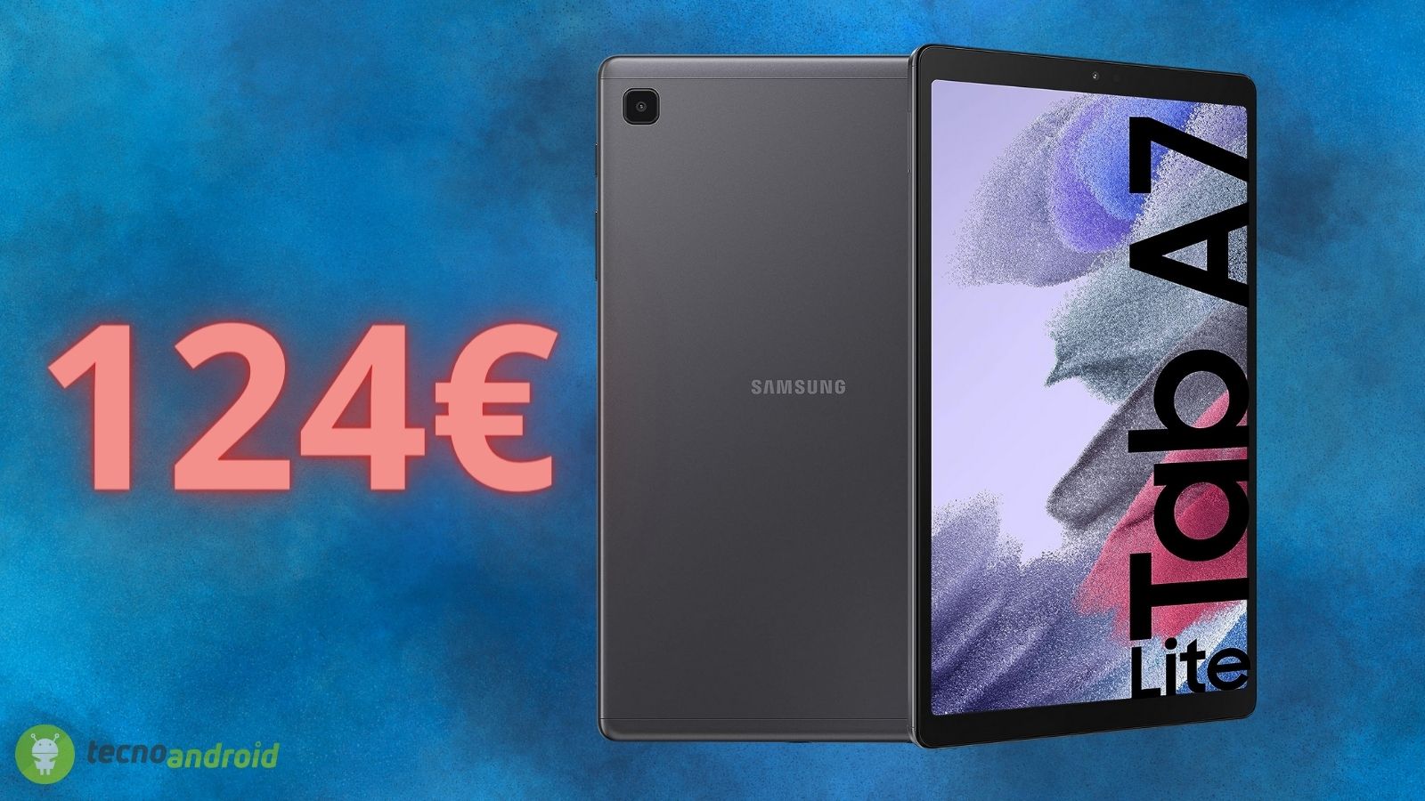 Samsung Galaxy Tab A7 Lite, prezzo BASSISSIMO oggi su Amazon