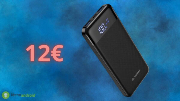 Solo 12€ per il POWER BANK da 10'400 mAh su AMAZON