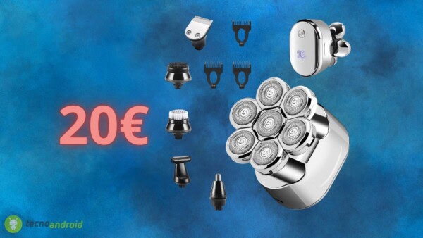Tagliacapelli elettrico per UOMO con ricarica USB a 20€: gadget INDISPENSABILE