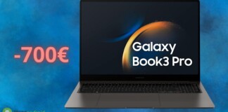 Samsung Galaxy Book3 Pro: ERRORE di PREZZO con sconto di 700€